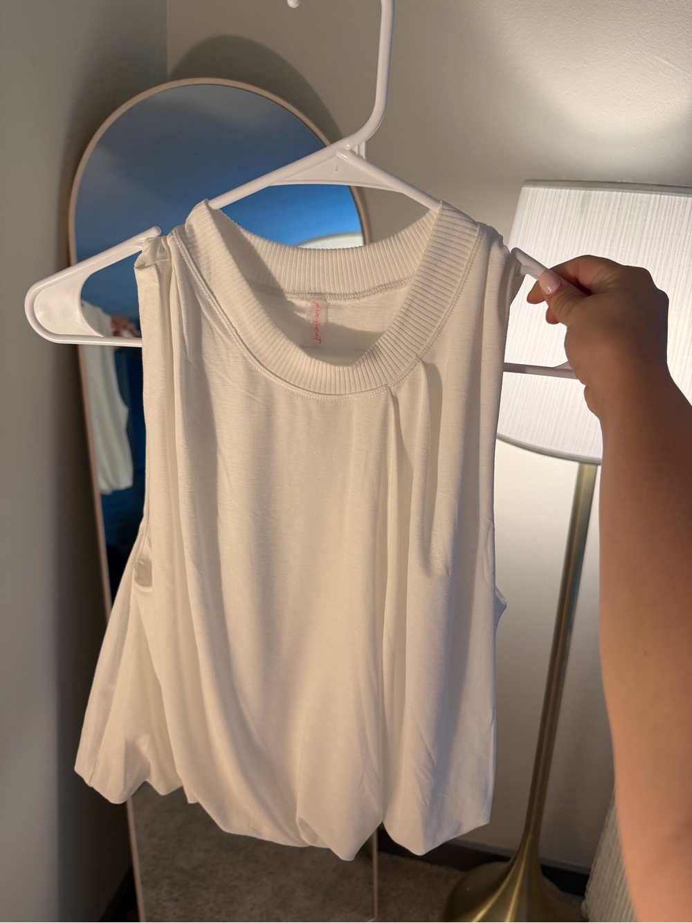 FP Movement by Free People White Ribbed Tank